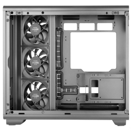 Caja ordenador mars gaming mc - revmax atx argb lcd 11.8 pulgadas cristal templado negra