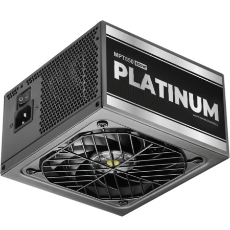 Fuente de Alimentación Mars Gaming MPT850/ 850W/ Ventilador 14cm/ ATX 3.1/ PCIe 5.1/ 80 Plus Platinum/ Negra