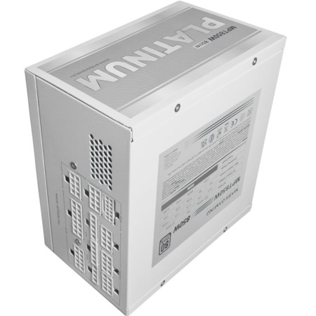Fuente de Alimentación Mars Gaming MPT850/ 850W/ Ventilador 14cm/ ATX 3.1/ PCIe 5.1/ 80 Plus Platinum/ Blanca