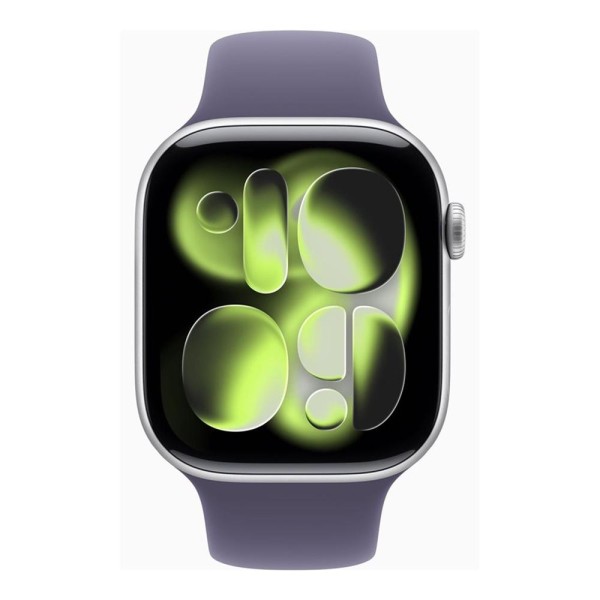 Smartwatch apple watch series 11 gps  cellular 46mm silver case purple mist sport band s - m