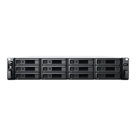 Servidor nas synology rs2423 8gb 12 bahias 2u rack gigabit ethernet