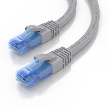 Aisens Cable RJ45 CAT.6 UTP AWG26 CCA Gris 1.0M