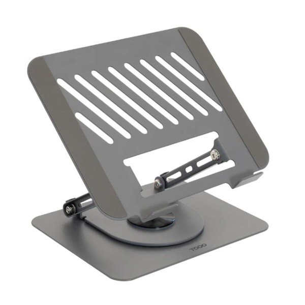 Soporte - base elevador tooq para portatil 17 pulgadas plata