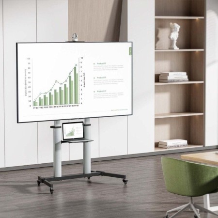Soporte de Suelo con Ruedas Aisens FT100TE-259 para TV de 60-100″/ hasta 100kg