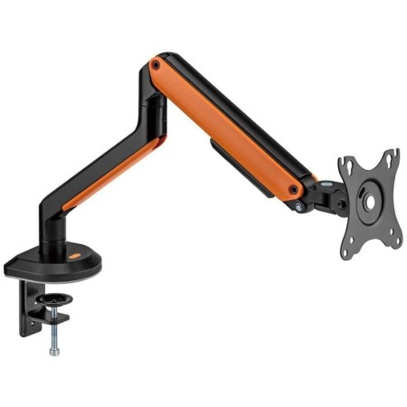 Soporte de Mesa Gaming con Contrapeso para Monitor y TV Aisens DT32TSR-249/ Giratorio/ Inclinable/ hasta 9kg/ con Iluminación RG