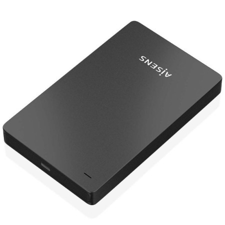 Caja Externa para Disco Duro de 2.5″ Aisens ASE-2542B/ USB 3.1/ Sin tornillos