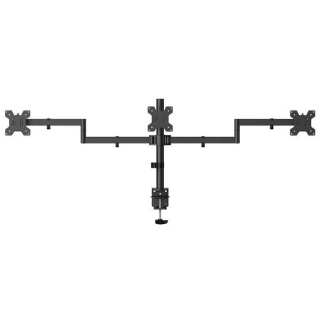 Soporte de Mesa para 3 Monitores Aisens DT27TSR-281/ Giratorio/ Inclinable/ hasta 10kg