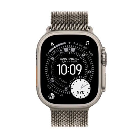 Smartwatch apple watch ultra 3 gps  cellular 49mm natural titanium case natural titanium milanese loop -  l