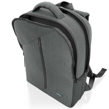 Mochila Aisens Premium ASBG-BP084-GR para Portátiles hasta 15.6″/ Gris