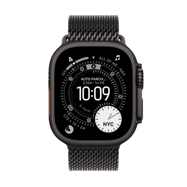 Smartwatch apple watch ultra 3 gps  cellular 49mm black titanium case black titanium milanese loop -  m