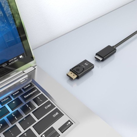 Adaptador HDMI 4K Aisens A125-0908/ DisplayPort Macho - HDMI Hembra