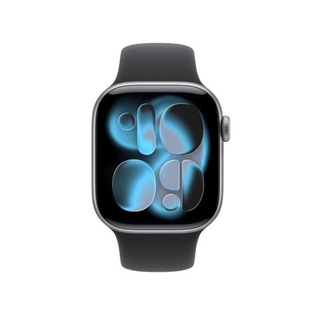 Smartwatch apple watch s11 gps 42mm space grey aluminium case black sport band m - l