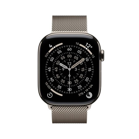 Smartwatch apple watch s11 gps  cellular 46mm natural titanium case natural milanese loop s - m