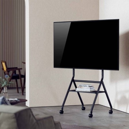 Soporte de Suelo con Ruedas Aisens FT86FE-329 para TV de 37-86″/ hasta 80kg