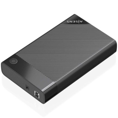 Caja Externa para Disco Duro de 3.5″ Aisens ASE-3529B/ USB 3.1/ Sin tornillos
