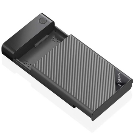 Caja Externa para Disco Duro de 3.5″ Aisens ASE-3529B/ USB 3.1/ Sin tornillos