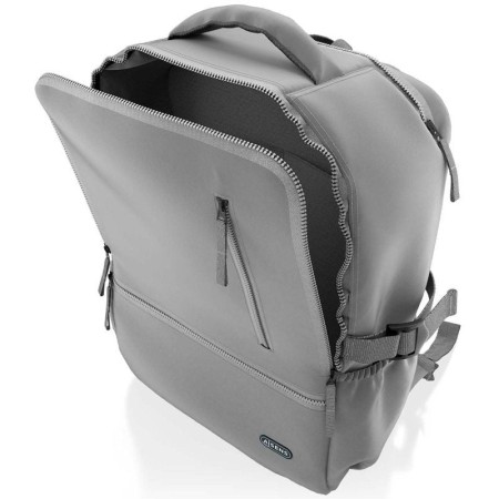 Mochila Aisens ASBG-BP087-GR para Portátiles hasta 15.6″/ Impermeable/ Gris