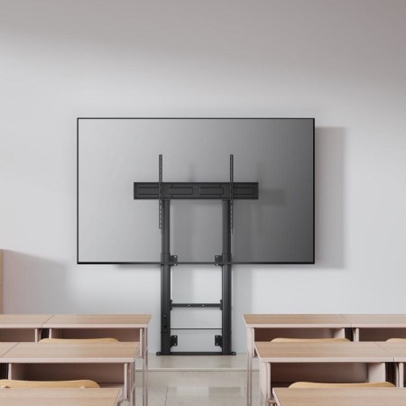 Soporte de Suelo Giratorio/ Inclinable/ Nivelable Aisens FWF100E-351 para TV de 60-100″/ hasta 120kg