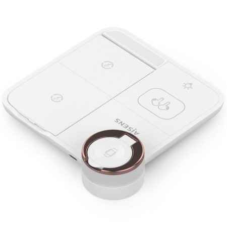 Base de carga Inalámbrica Aisens ASCH-15W4WC061-W/ 15W/ Blanco