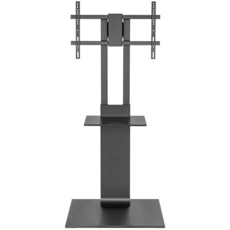 Soporte de Suelo Inclinable/ Giratorio con Bandeja DVD Aisens FT86TSE-399 para TV de 37-86″/ hasta 50kg