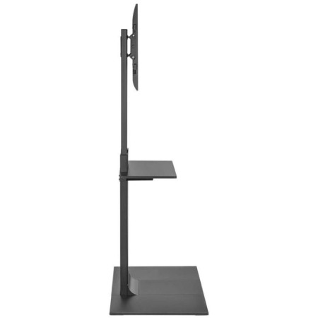 Soporte de Suelo Inclinable/ Giratorio con Bandeja DVD Aisens FT86TSE-399 para TV de 37-86″/ hasta 50kg