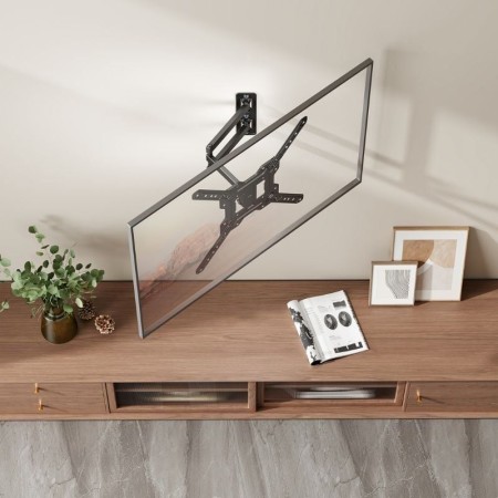 Soporte de Pared Inclinable/ Giratorio Aisens WT65TSE-417 para TV de 23-65″/ hasta 30kg