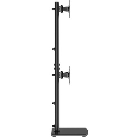 Soporte de Mesa para 2 Monitores Aisens DT34TSR-459/ Giratorio/ Inclinable/ hasta 12kg