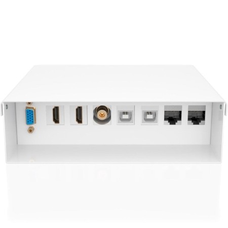 Caja de Conexiones Aisens A127-1031/ VGA - 2x HDMI - Jack 3.5 - 2x USB-B - 2x RJ45