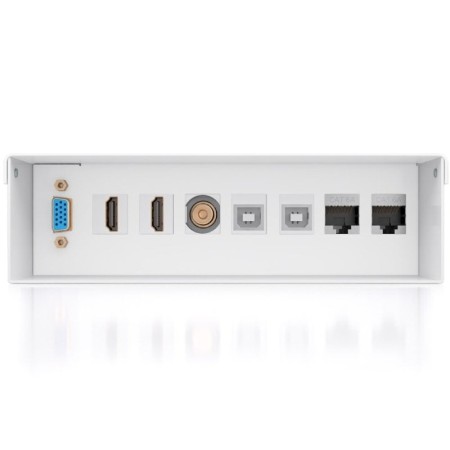 Caja de Conexiones Aisens A127-1031/ VGA - 2x HDMI - Jack 3.5 - 2x USB-B - 2x RJ45