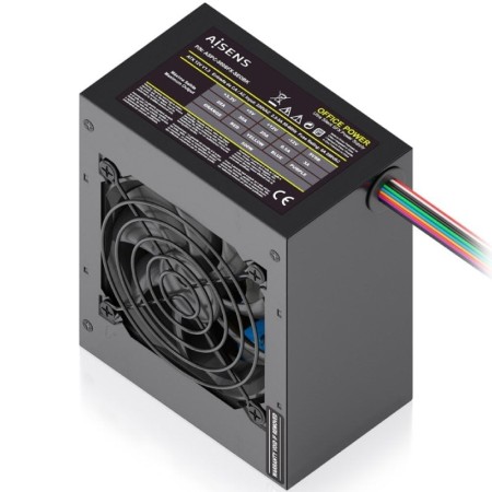 Fuente de Alimentación SFX Aisens ASPC-500SFX-SEOBK/ 500W/ Ventilador 8cm
