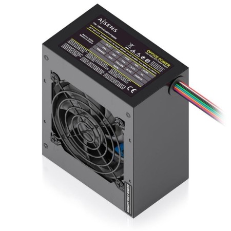Fuente de Alimentación SFX Aisens ASPC-500SFX-PSEBK/ 500W/ Ventilador 8cm