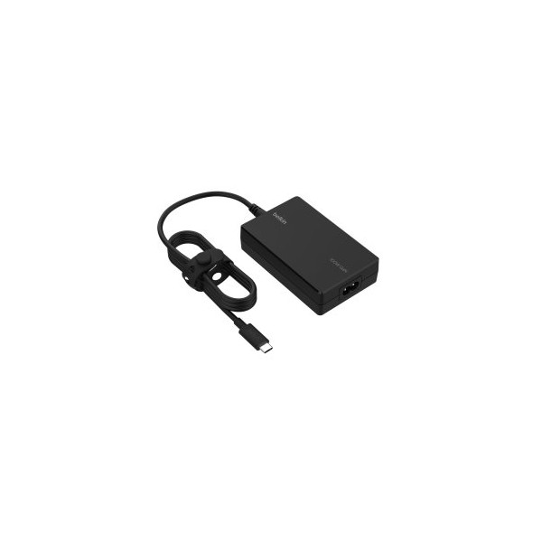 Cargador universal de portatil belkin inc016vfbk usb - c gan 100w 2.5m