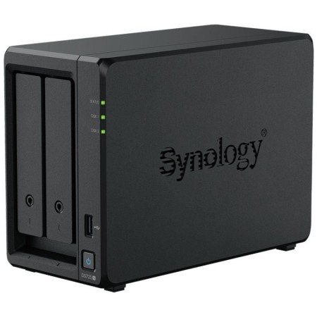 NAS Synology Diskstation DS725+/ 2 Bahías 3.5″- 2.5″/ 8GB DDR4/ Formato Torre