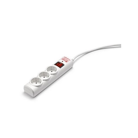 Regleta salicru sps safe 3 3 tomas schuko control sobretensiones