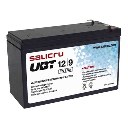 Bateria agm salicru compatible para sais 9ah 12v