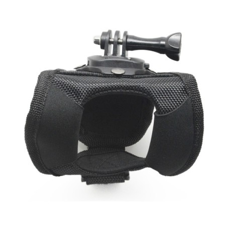Accesorio soporte muñeca ajustable con rotacion velcro de 360 phoenix para camaras sport & gopro hero 4 - 3+ - 3 - 2 - 1 de colo