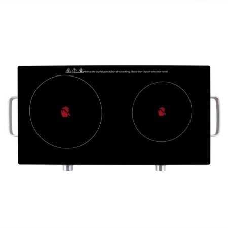 Vitrocerámica Orbegozo PCE6000/ 2 placas 170 y 205mm/ 1000W - 1800W