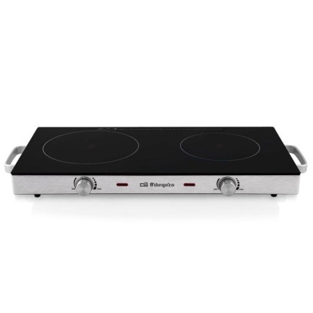 Vitrocerámica Orbegozo PCE6000/ 2 placas 170 y 205mm/ 1000W - 1800W