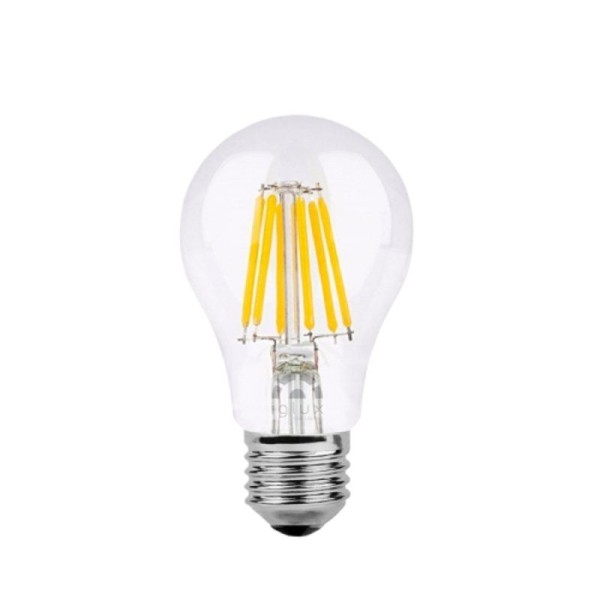 Bombilla Led Iglux FIL8C-E27 V2/ Casquillo E27/ 8W/ 720 Lúmenes/ 3000K