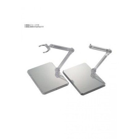 Base para maqueta bandai action base 7 clear mirror sticker