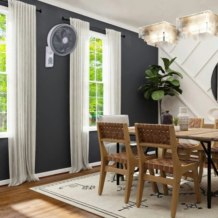 Ventilador de Pared Daewoo DW9011/ 80W/ 5 Aspas 25cm/ 3 Velocidades