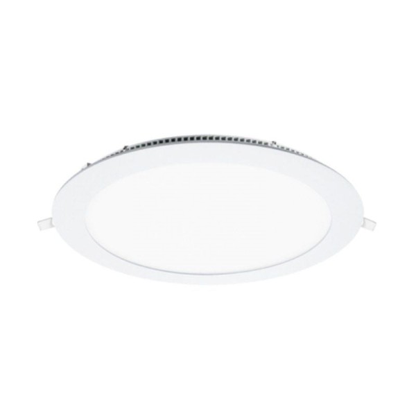 Downlight Iglux LS-102118-CB V2/ Circular/ Ø225 x 19mm/ Potencia 18W/ 1540 Lúmenes/ 3000ºK/ Blanco