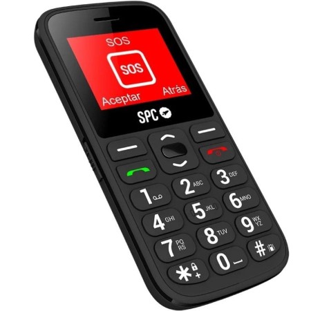 Teléfono Móvil SPC Fortune 2 4G para Personas Mayores/ Negro