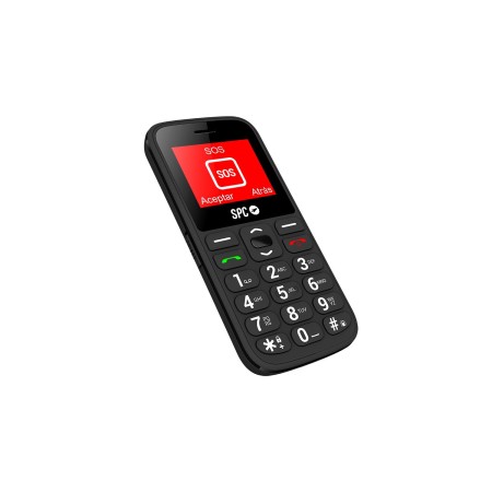 Teléfono Móvil SPC Fortune 2 4G para Personas Mayores/ Negro