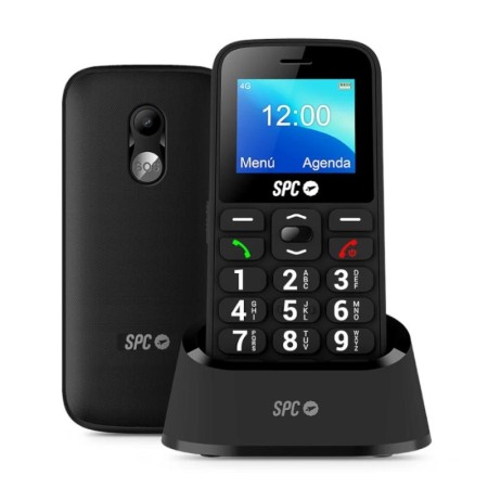 Teléfono Móvil SPC Fortune 2 4G para Personas Mayores/ Negro
