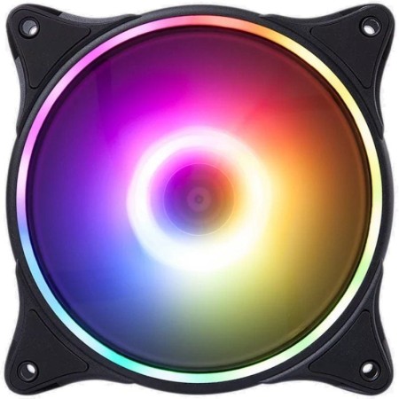 Ventilador caja gaming hiditec argb - n - 18 120mm negro