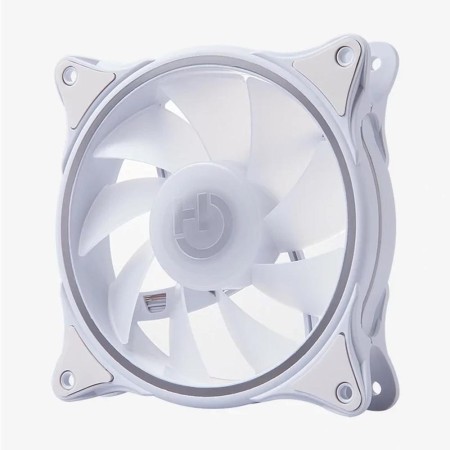 Ventilador caja gaming hiditec argb - n - 18 120mm blanco