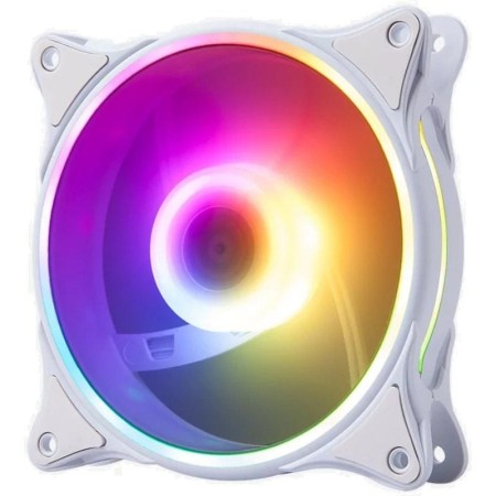 Ventilador caja gaming hiditec argb - n - 18 120mm blanco