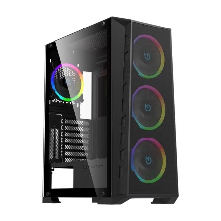 Caja Gaming Semitorre Hiditec MH12 METAL MESH