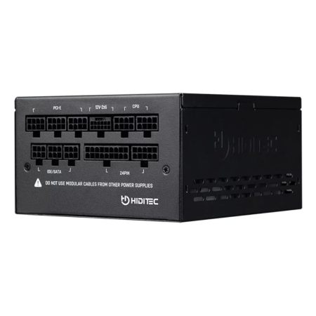 Fuente de Alimentación Hiditec GDX850 V3/ 850W/ Ventilador 14cm/ ATX 3.1/ PCIe 5.1/ 80 Plus Gold